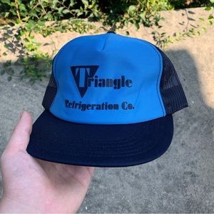 Vintage Triangle Refrigeration Company Trucker Hat